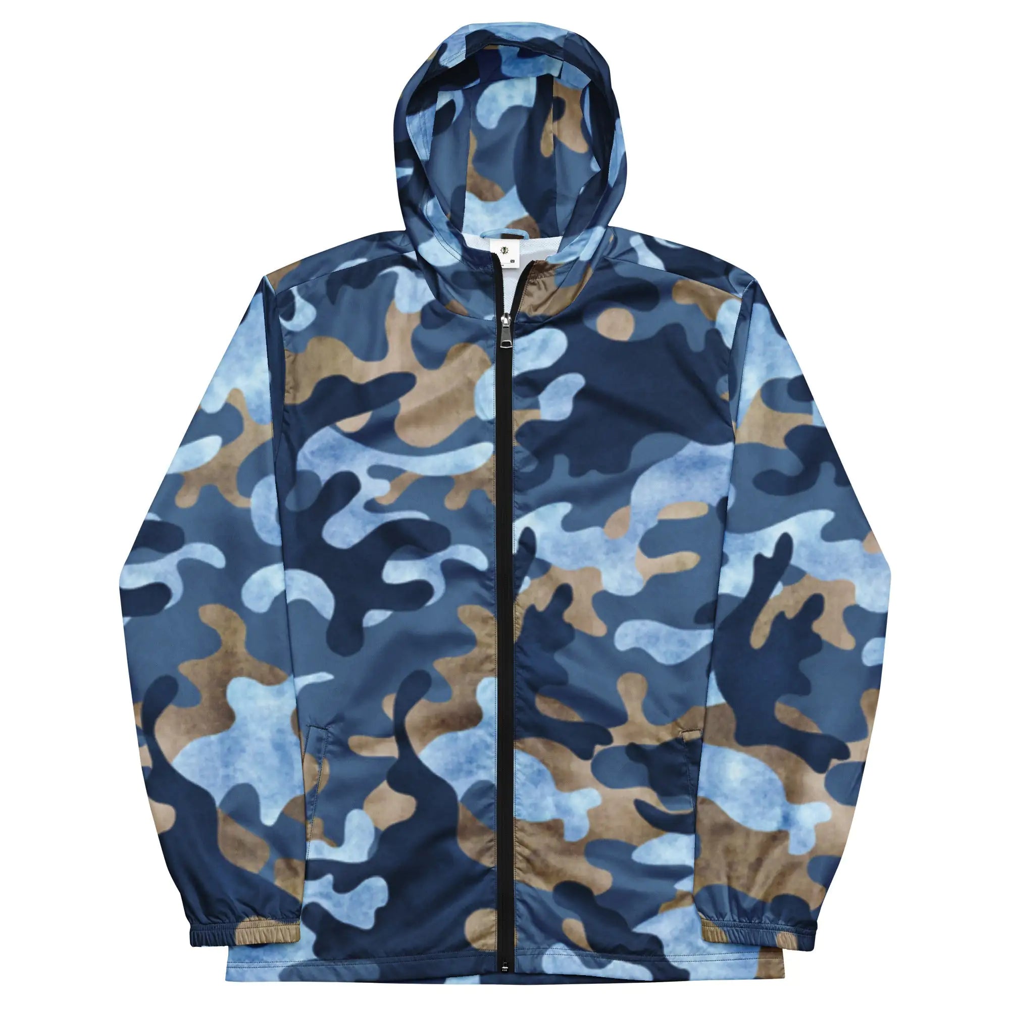 Men’s Arctic Camouflage Print Windbreaker