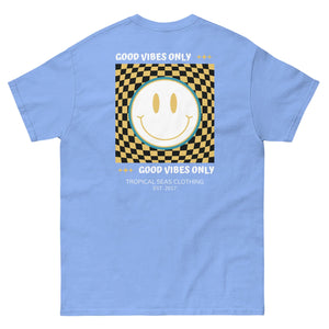 Men's Good Vibes Smiley Face classic tee