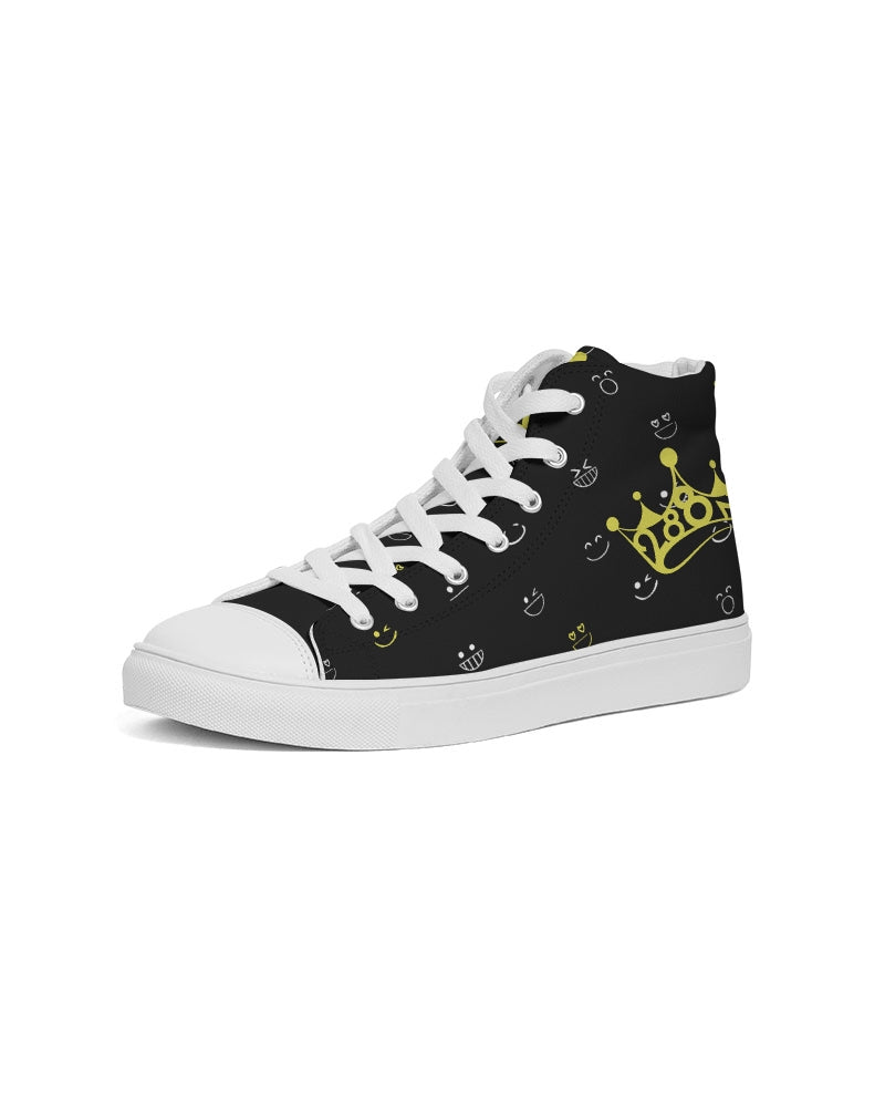 2882Sport™ Fit My Mood: Winky Face Men's Hightop Canvas Shoe