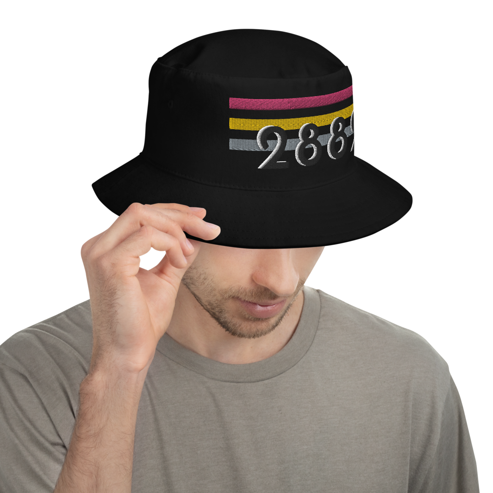 2882Sport™ Pre-Punk-Prep Seeing Stripes Bucket Hat