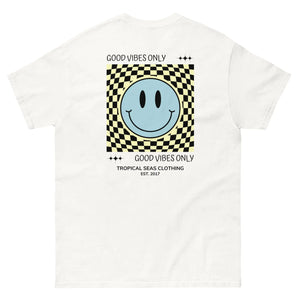 Men's Good Vibes Smiley Face classic tee