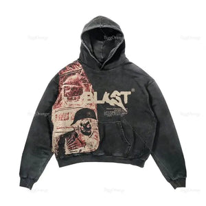 Streetwear Gothic Fashion Hoodie